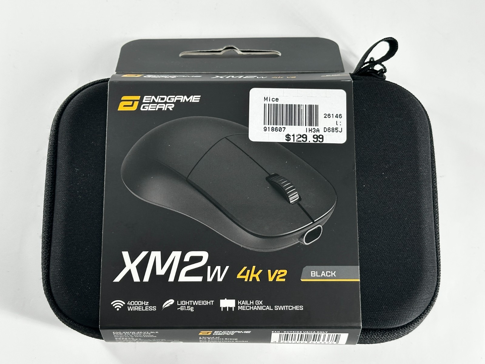 Endgame Gear XM2w 4k V2 - Wireless - 4K Polling