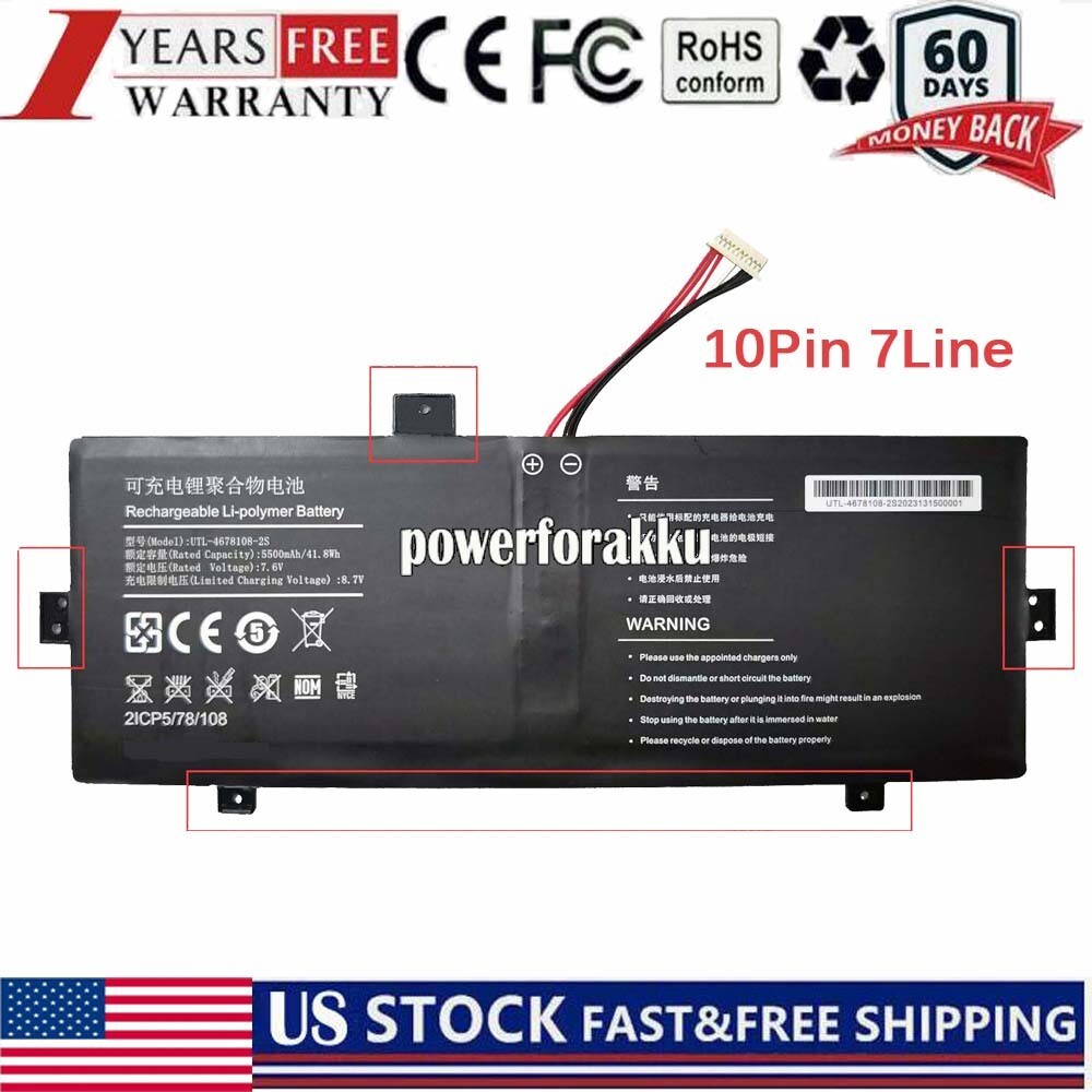 Battery For Evolve III Maestro-EBook11 Maestro Evolve 3 Leadpie M1 21CP5/78/108