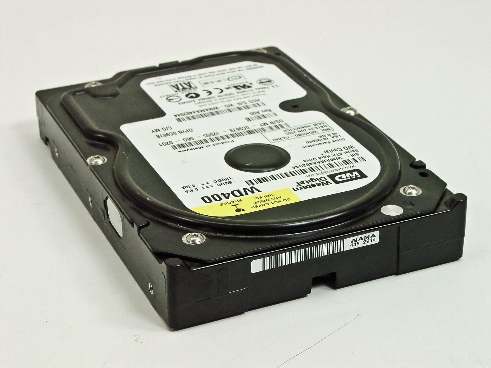 Western Digital WD400 40GB 3.5" SATA Hard Drive WD400BD-75LRA0 Caviar Dell C9678