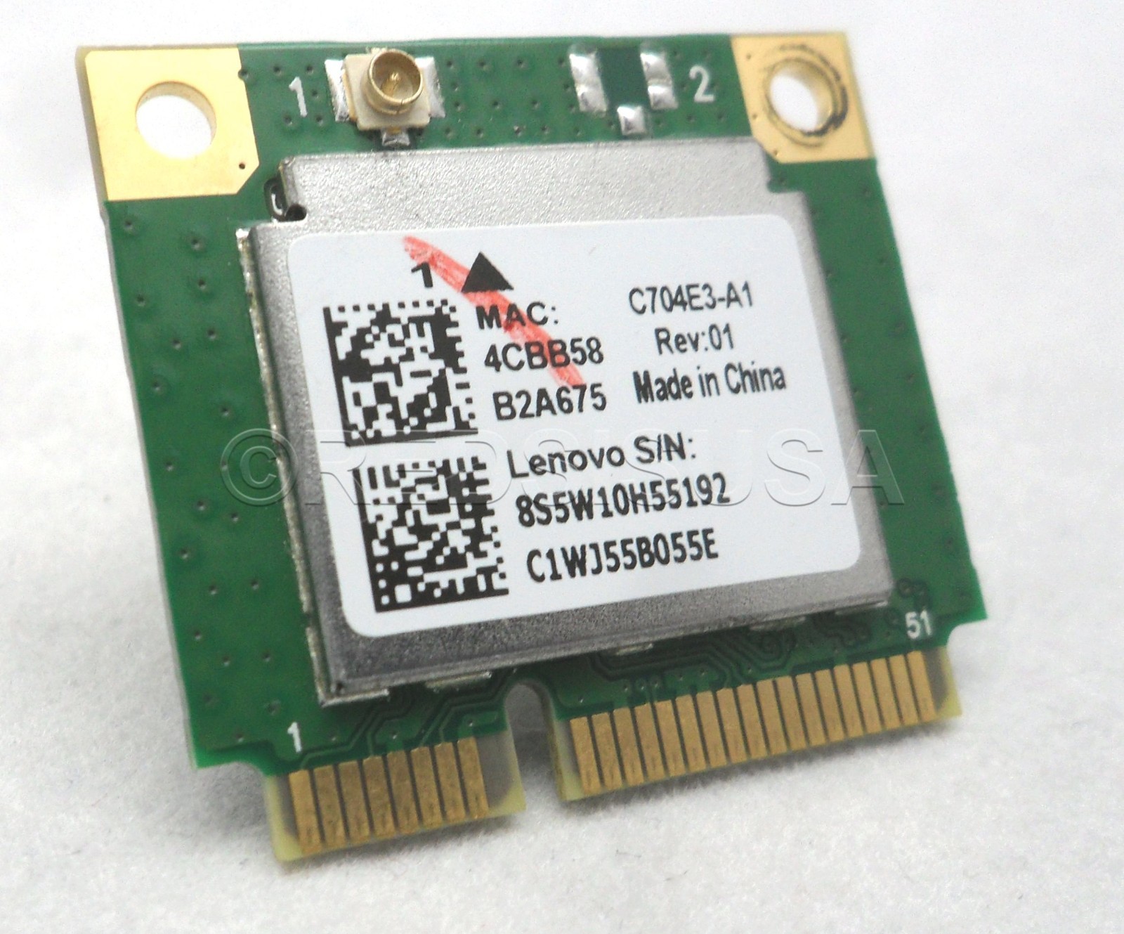 Lenovo IdeaPad 100-15IBY Wireless Bluetooth 4.0 Card WLAN 802.11n 5W10H55192