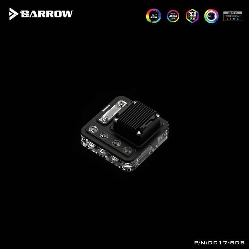 Barrow Acrylic Distro Plate For PC Cooler System Case Combo DDC Pump 120/240/360