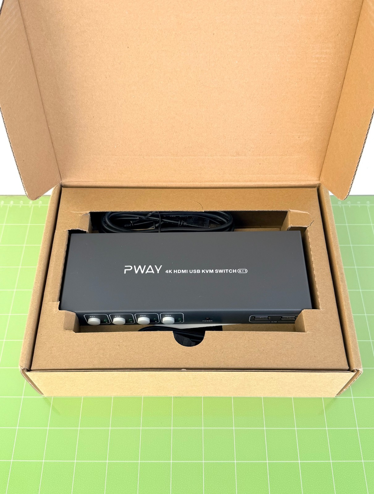 PWAY - HDMI KVM Switch 4 in 1 out [PW-SH0401B]