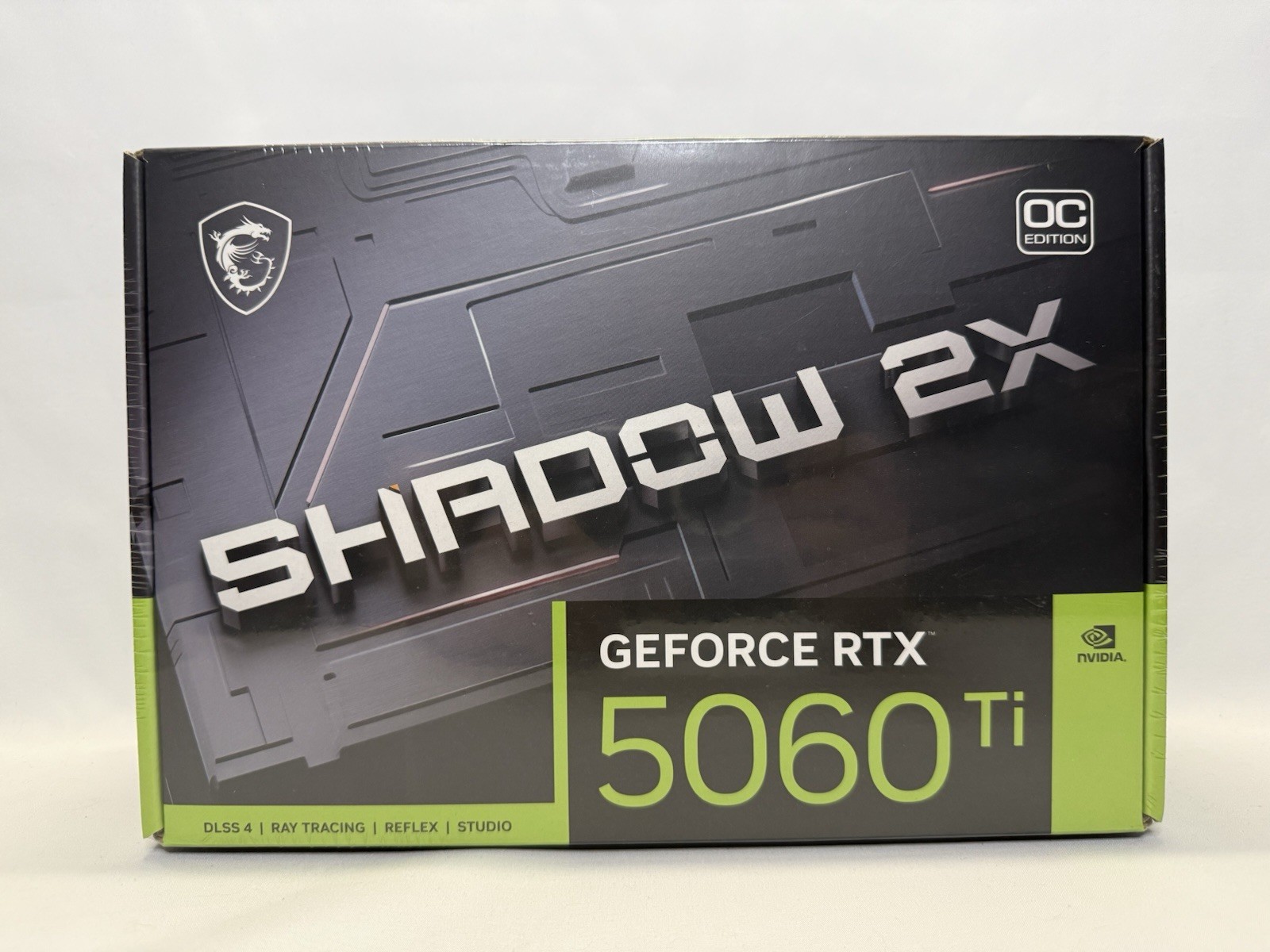 MSI GeForce RTX 5060 Ti 8GB GDDR7 SHADOW 2X OC PLUS Graphics Card DLSS 4 - NIB