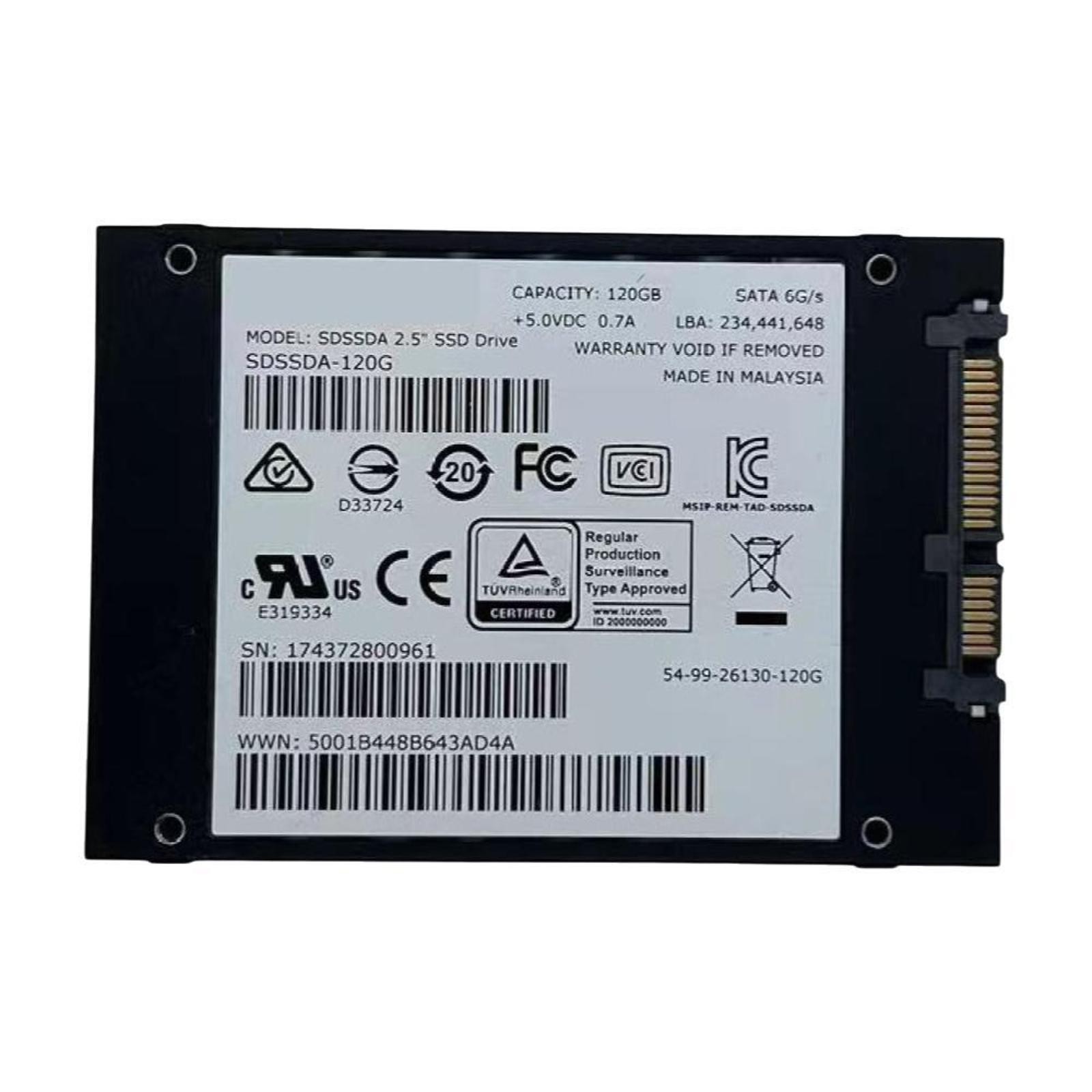 SSD Solid State Drive 2.5'' 120GB 240GB 1Tb 256GB For SanDIsk Z400S