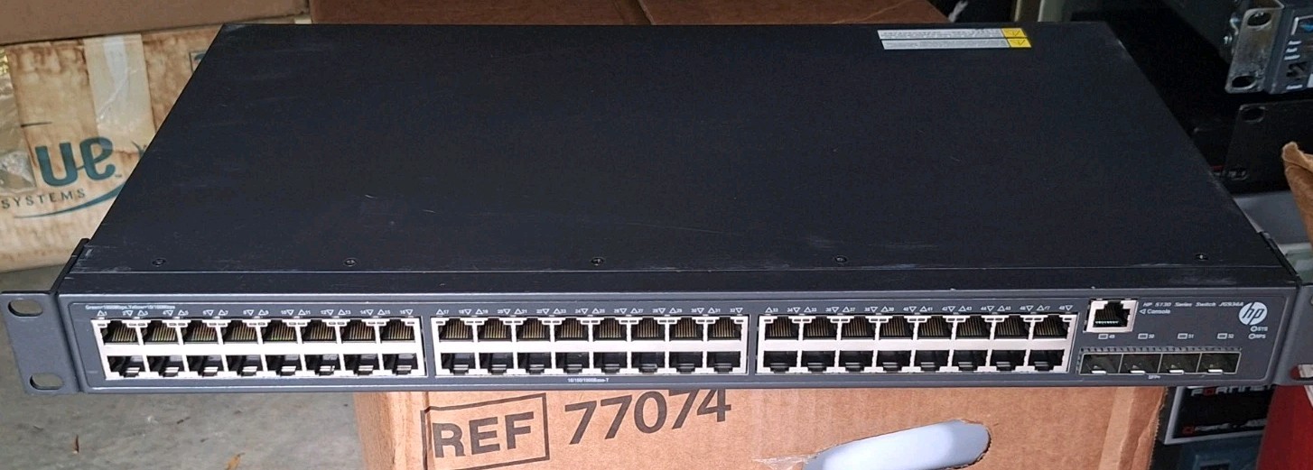 HP JG934A HP 5130-48G-4SFP+ EI Network Switch quantity 