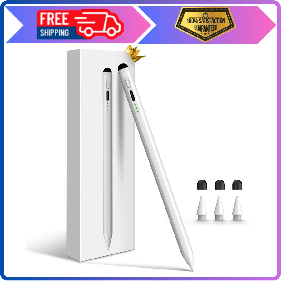 STYLUSHOME Pencil for Apple iPad, 2X Fast Charge Stylus Pen for iPad Pro