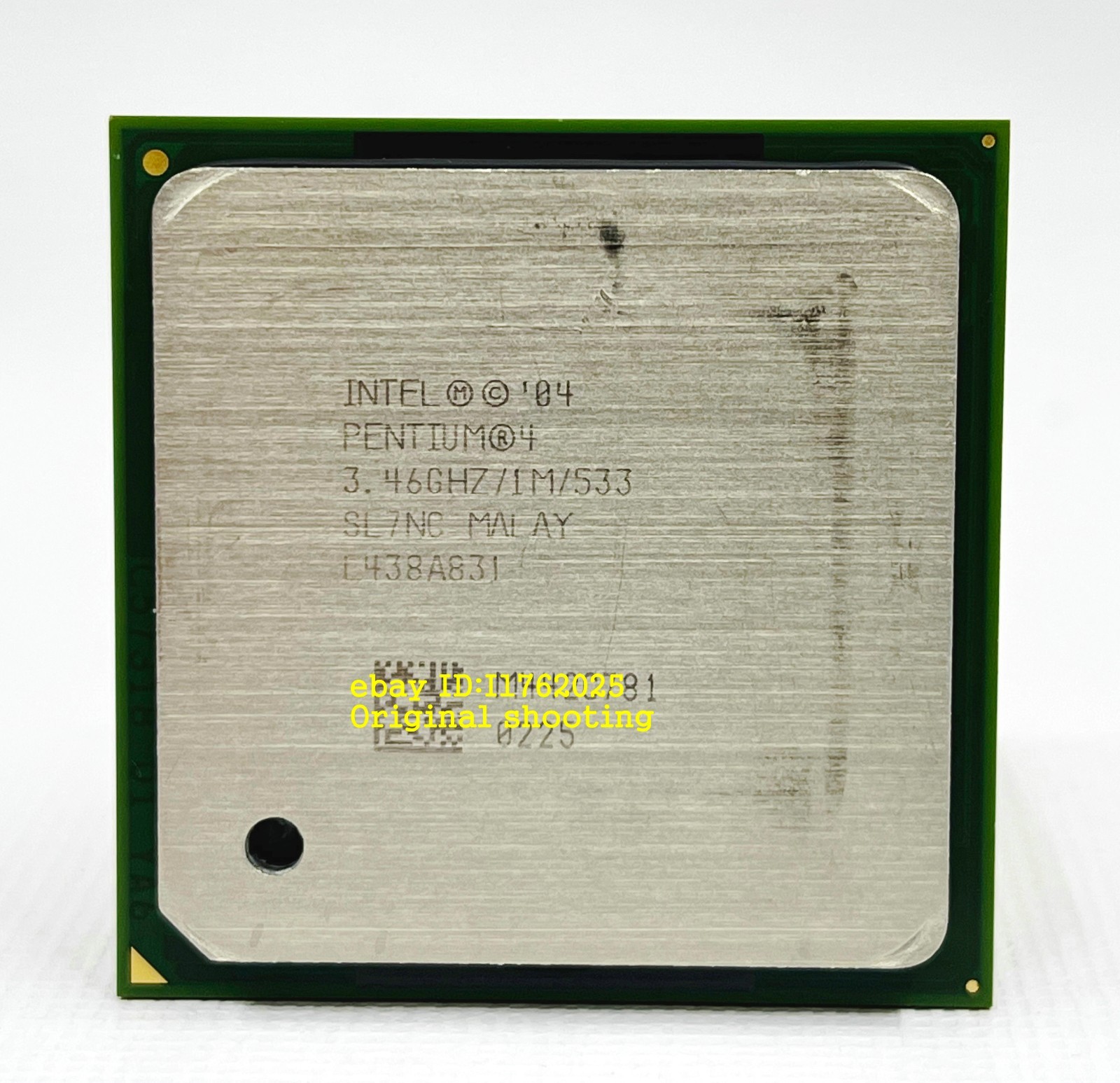 Intel Pentium 4 CPU SL7NC 3.46GHz 1M 533 Absolute High Collection Value .Testing