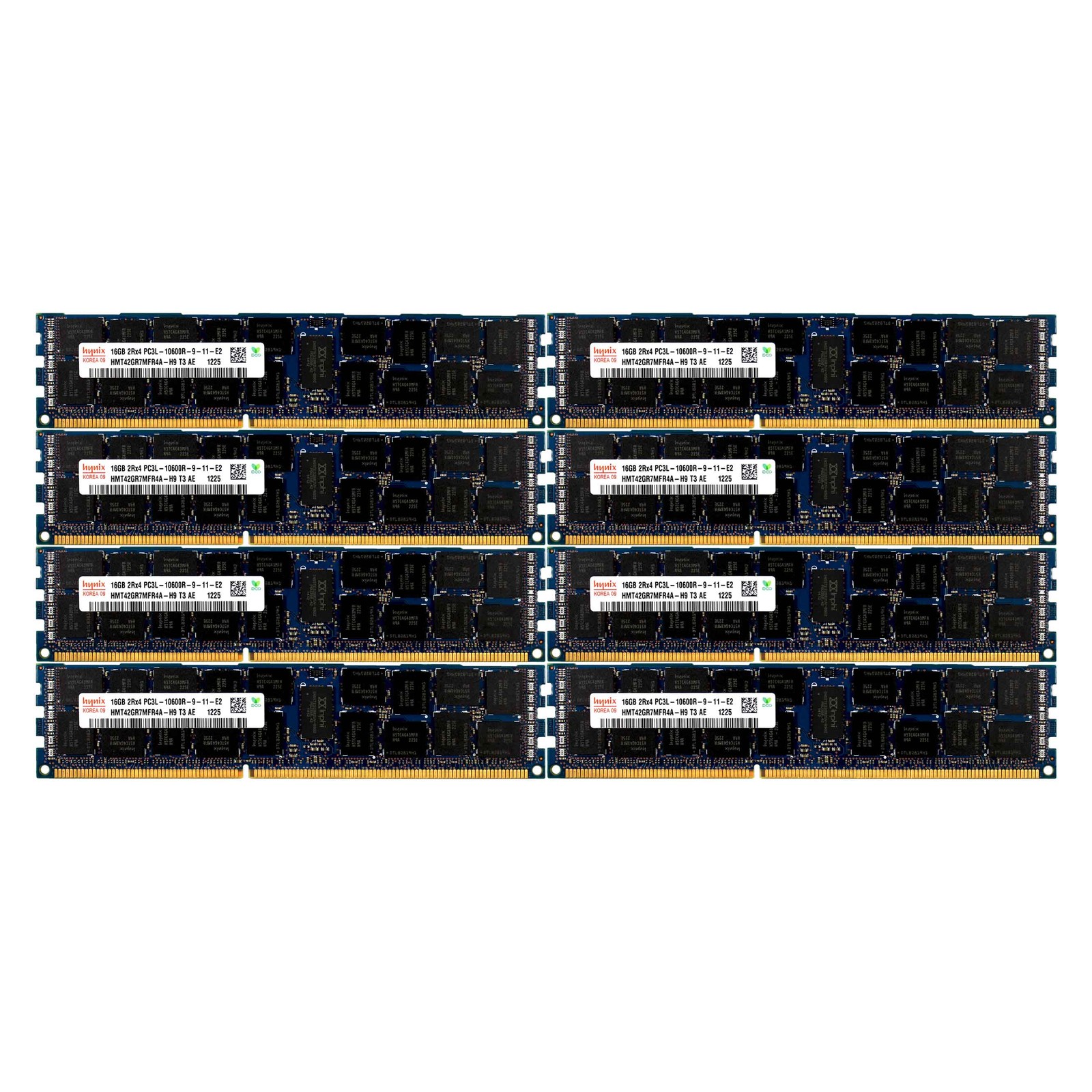 PC3L-10600 8x16GB HP Proliant ML350E ML350P SL210T SL230S SL250S G8 Memory Ram