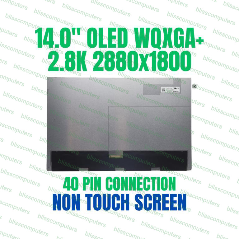14" P/N SD11K78428 WQXGA+ 2880x1800 OLED LCD Non Touch Screen Display Panel