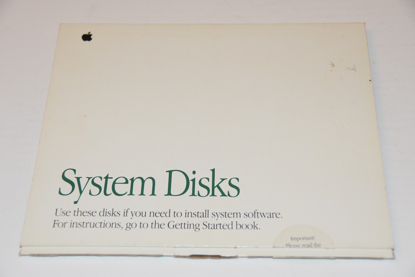 1991 Vintage Apple Macintosh Mac System Disks 914-0363-B Software tidbits 7.0.1