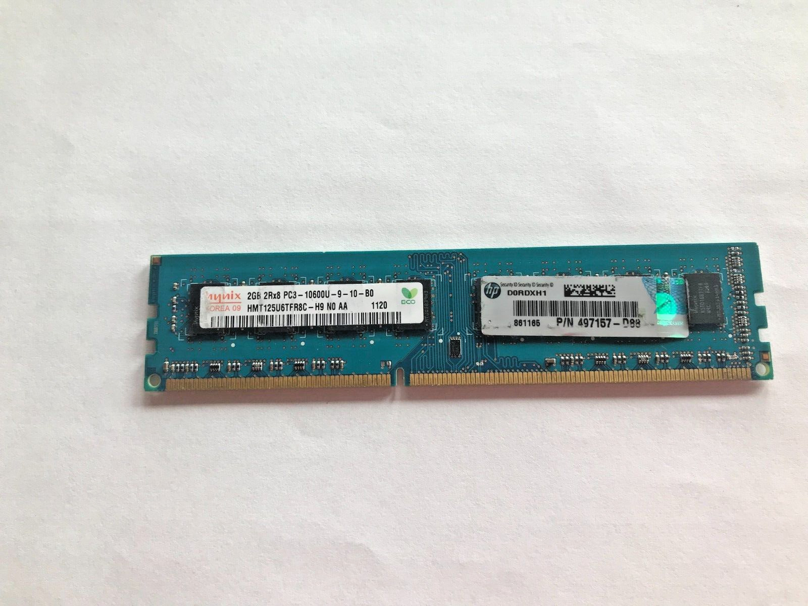 Hynix 2GB UBDIMM PC3-10600 DDR3 SDRAM Memory (HMT125U6TFR8C-H9)