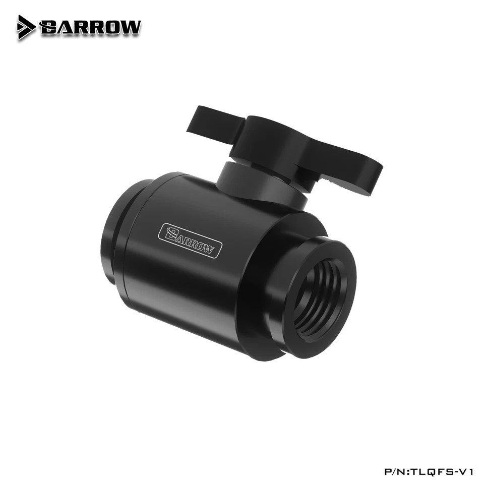 Barrow Mini Water Ball Valve Drain Valve G1/4 Thread for Water Cooling TLQFS-V1