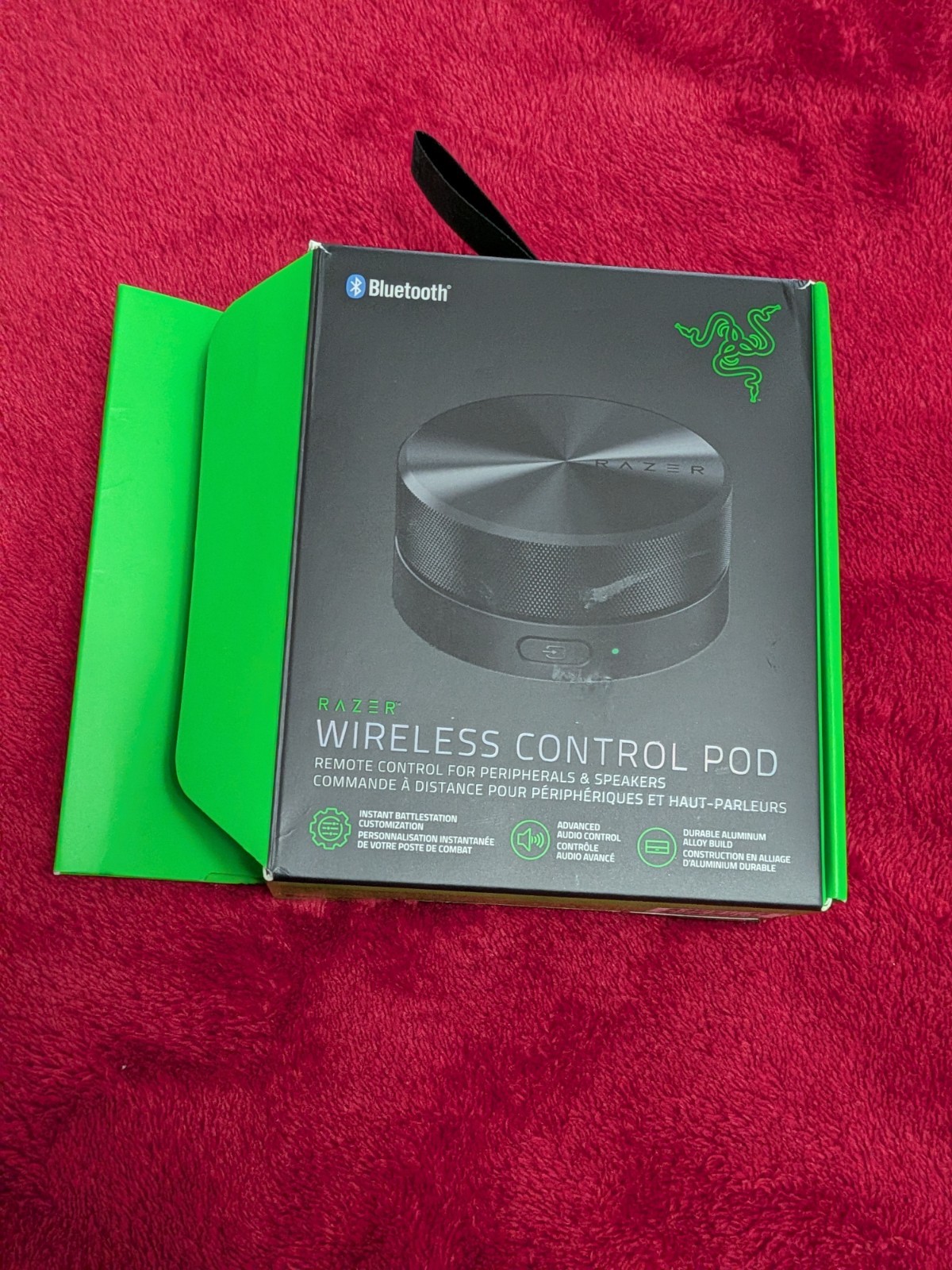 Razer Wireless Control Pod For Peripherals & Speakers Advanced Audio Control 7A2