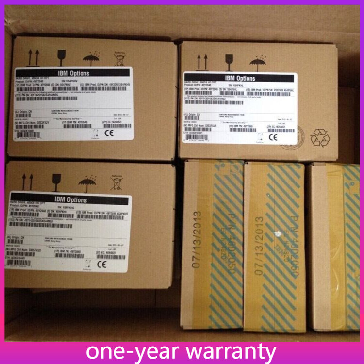 00Y2503 00Y2430 00Y5707 00MJ145 IBM 600GB 10K 2.5" SAS V3700 Hard Drive HDD