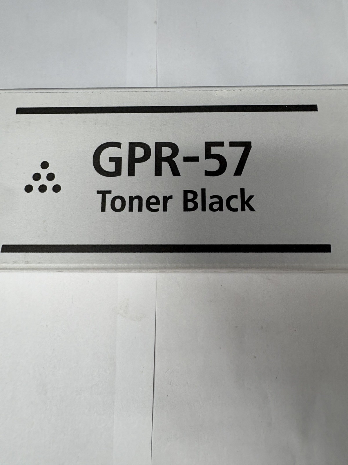 Canon GPR-57 Genuine Black Toner Cartridge 0473C003AA For iR 4525,4535,4545,4551