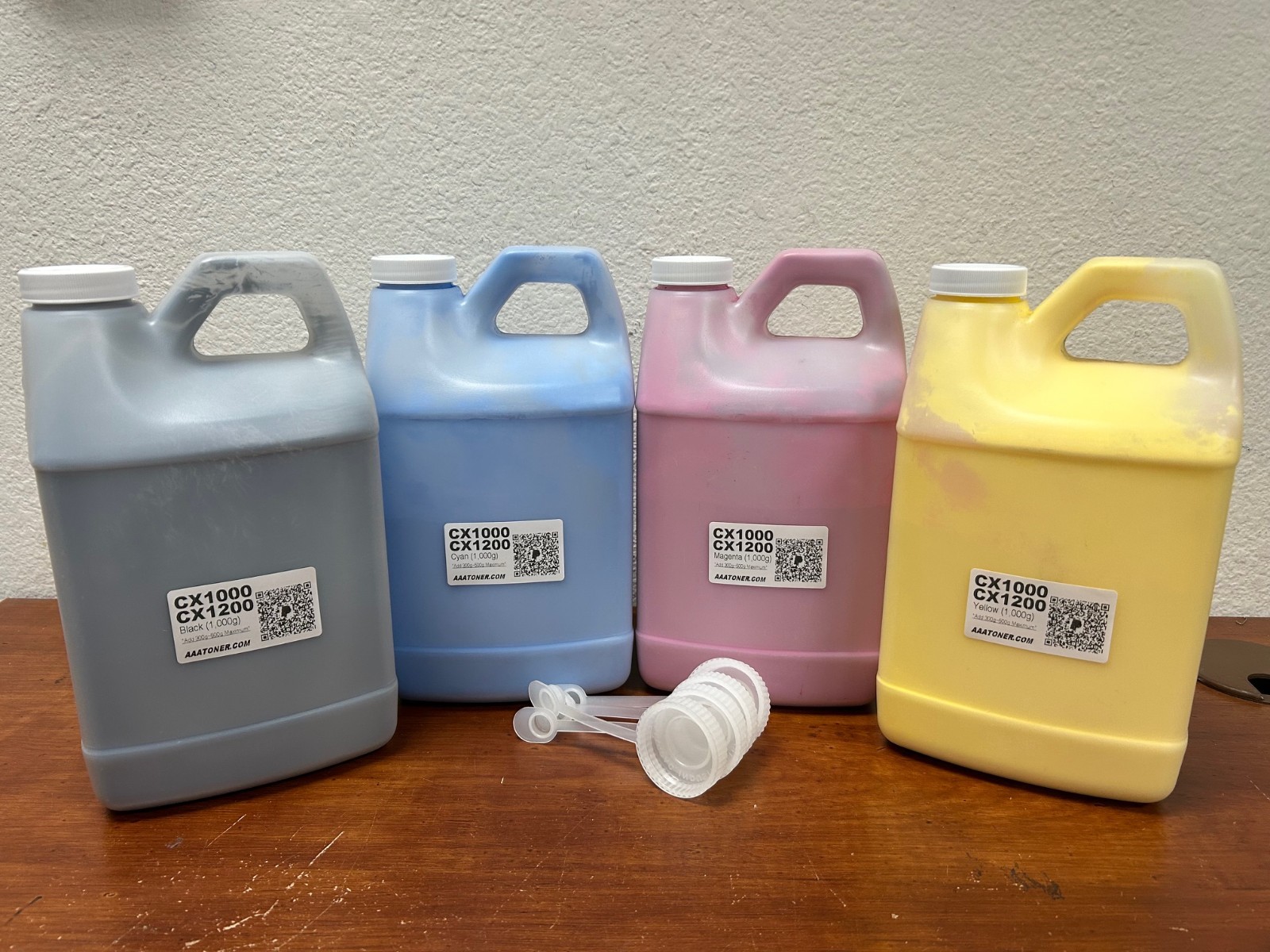 (Total 4,000g) BULK Toner Refill for Primera CX1200 Color Digital - No Chip