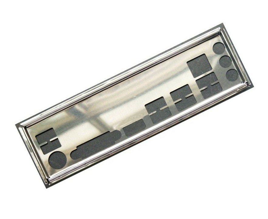 For Gigabyte B450M DS3H Shield I/O IO Rear Baffle Backplate Motherboard