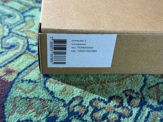 Teenage Engineering - COMPUTER 2 Clear mini-itx Computer Case - New in Box