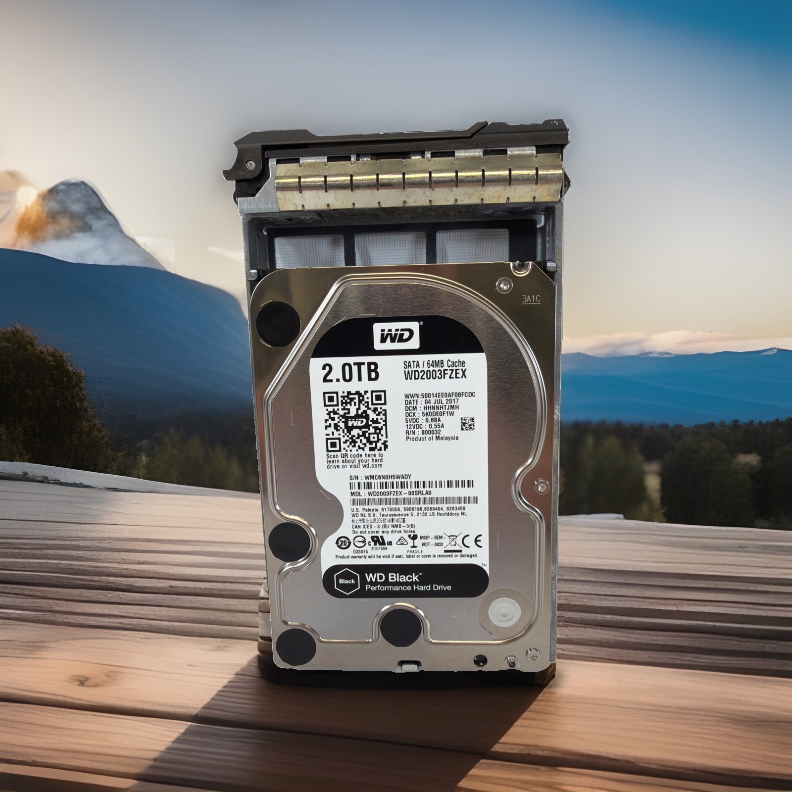Western Digital WD 3.5" 2TB SATA III 6Gbps HDD WD2003FZEX #3 -Crystal disk