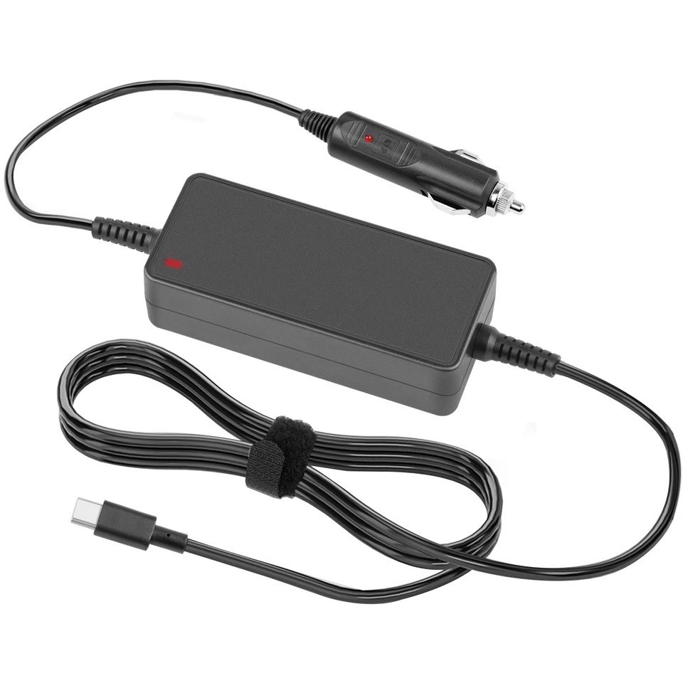 90W 65W 45W 30W Type-C USB C Vehicle Car DC Charger Adapter for MacBook Lenovo