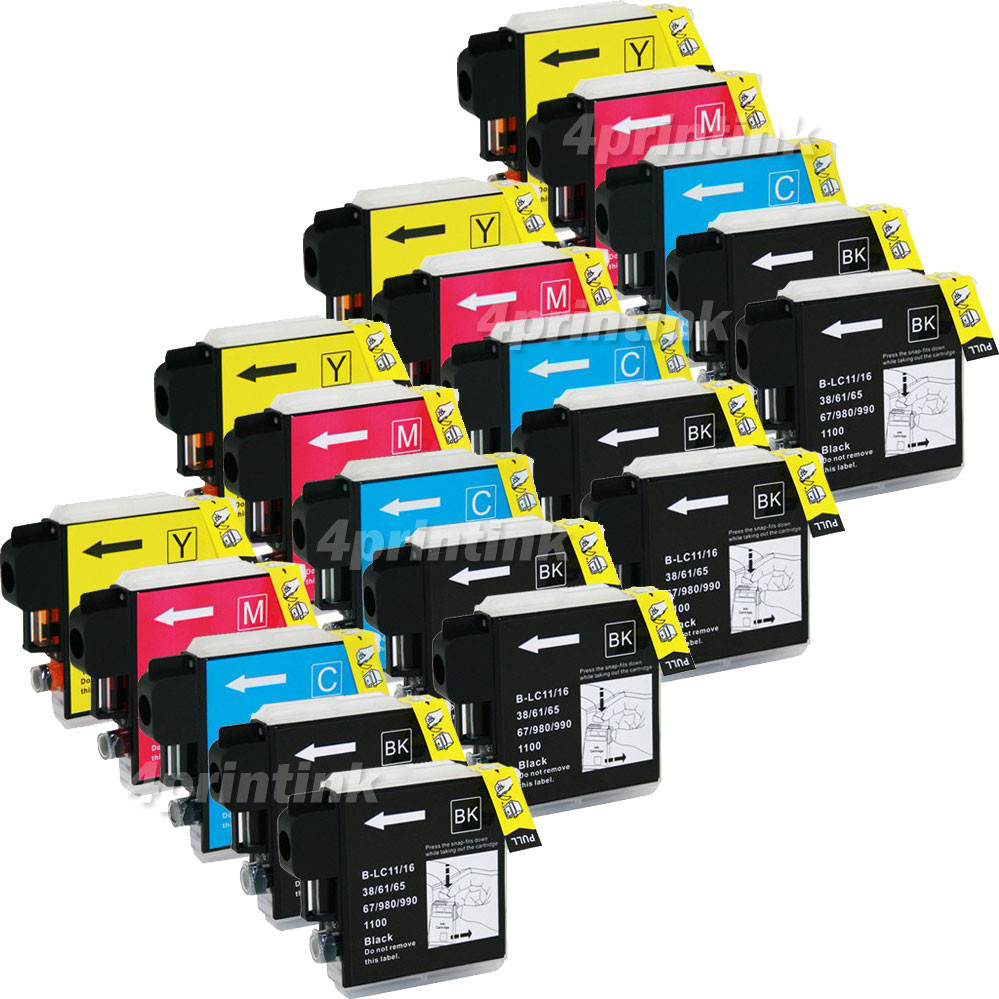 20PK LC-61 LC61 Ink For Brother MFC-495CW MFC-790CW MFC-795CW MFC-990CW MFC-5490