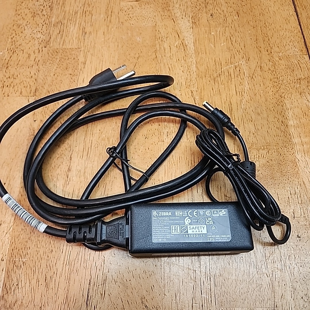 Genuine Zebra FSP025-DYAA3 AC Power Supply 25W for QLn220 QLn320 QLn420