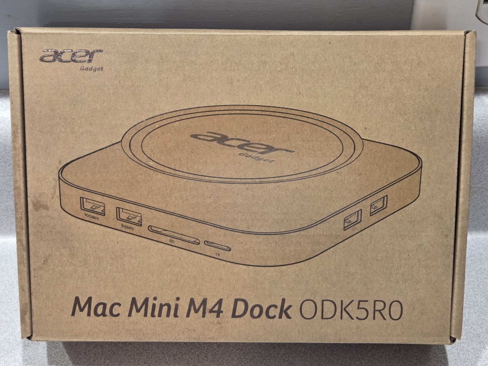 Acer Mac Mini M4 Dock ODK5R0 USB-C Hub Stand HDMI SD