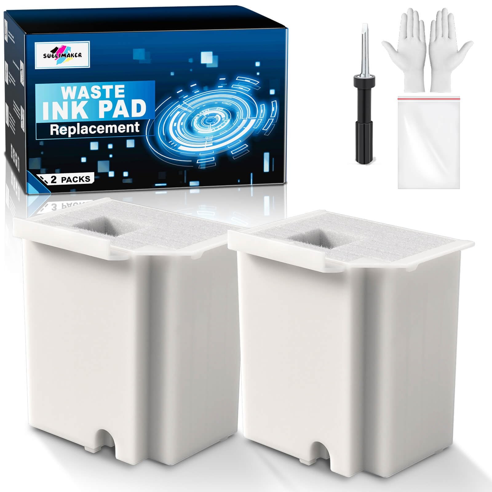 Waste Ink Pad Replacement with Reset Software for Ecotank ET-4800 ET-2800 ET-280