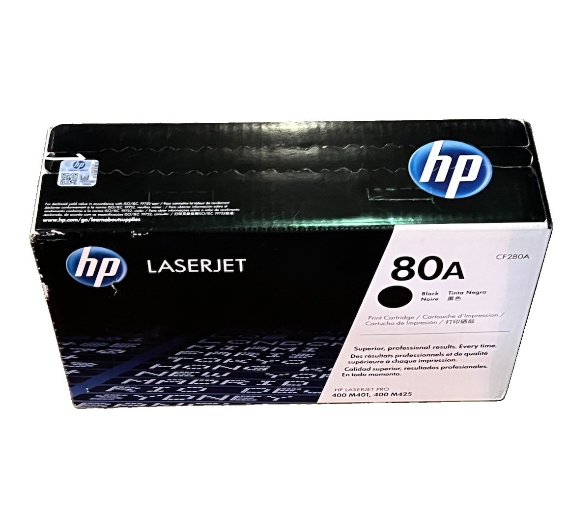 HP Hewlett Packard HP Laserjet 80A Black CF280A Pro 400 M401, 400 M425
