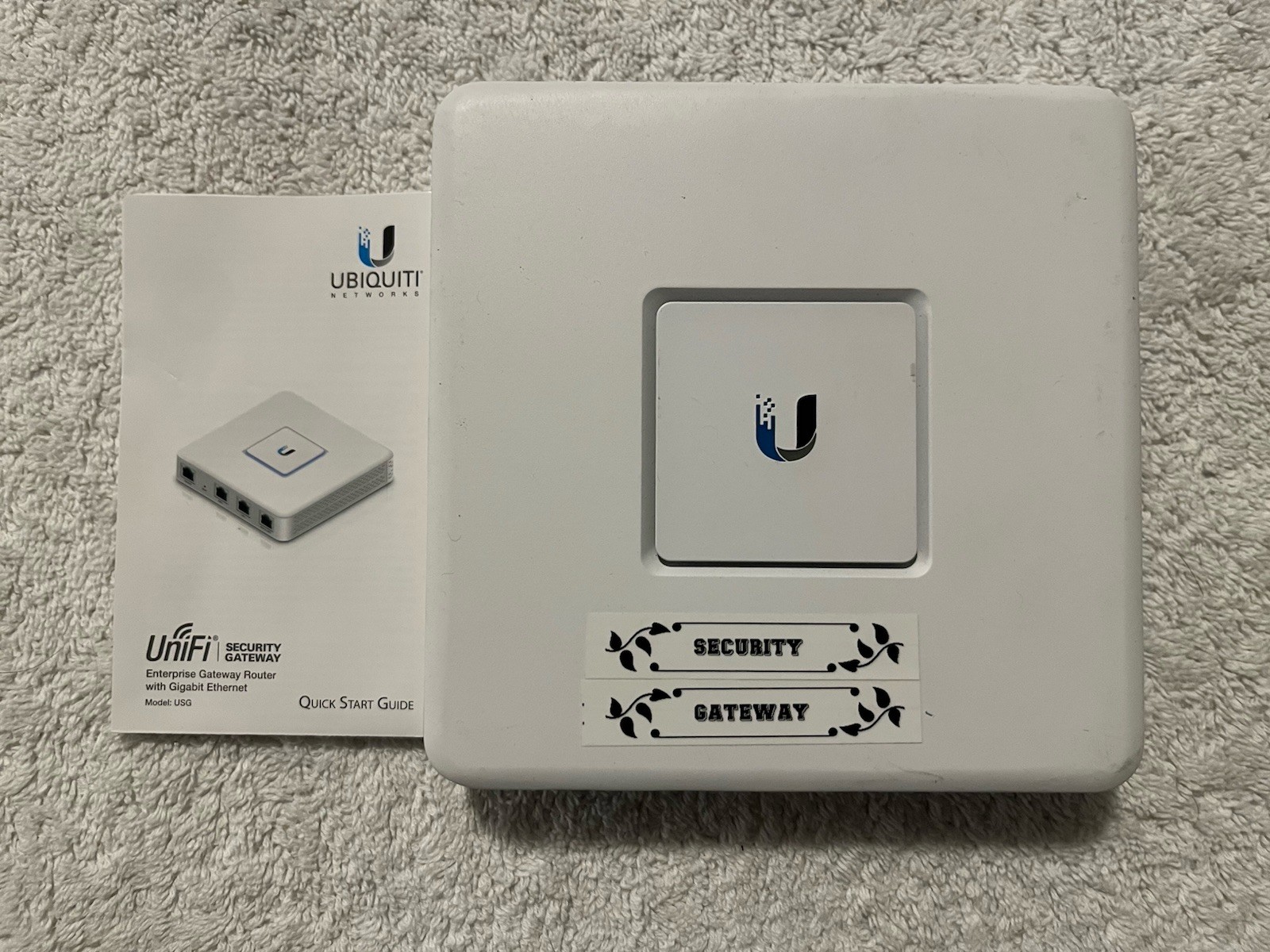 Ubiquiti Unifi Security Gateway- (USG) No Cord No Box