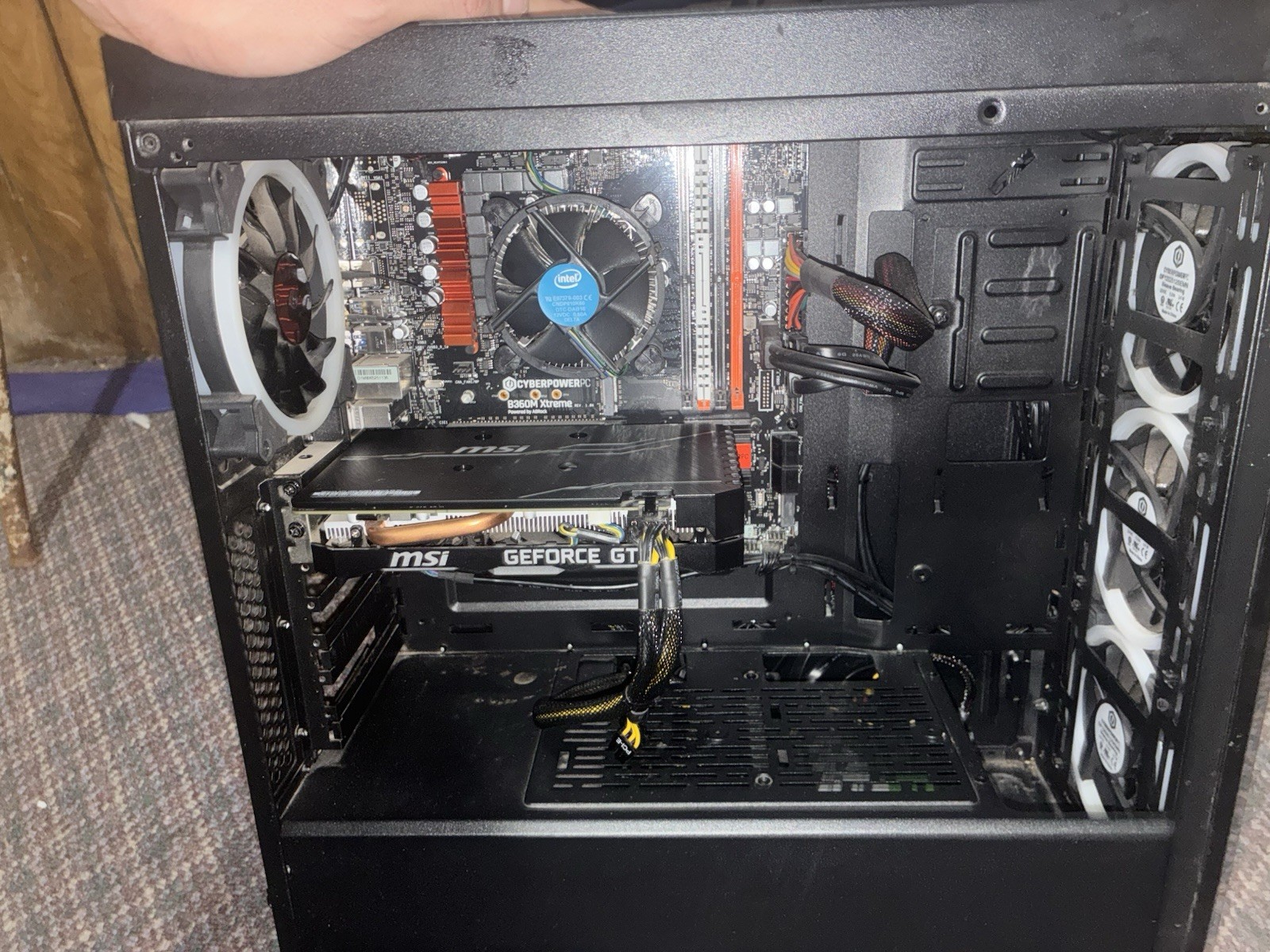 prebuilt cyberpower gaming Desktop PC i5-940F 2.90GHz 8GB 240G GeForce 1660