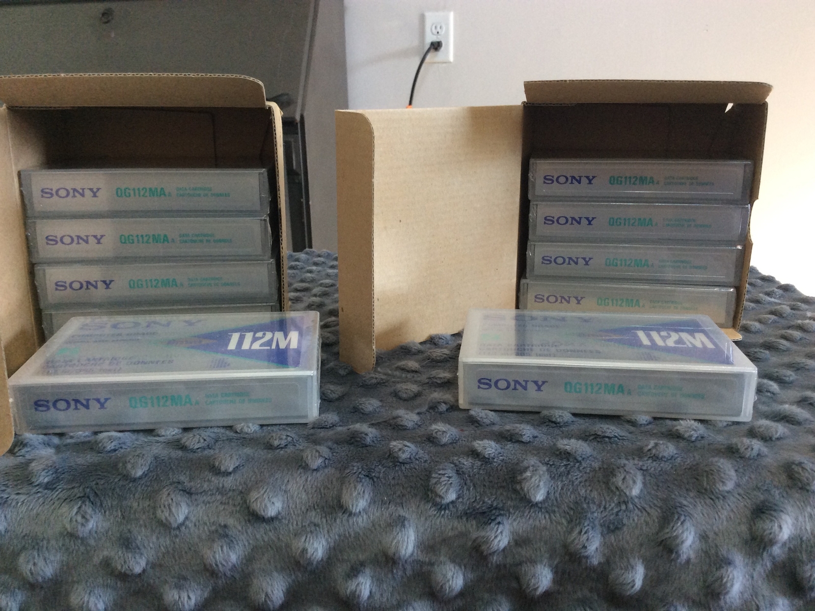 Lot of 10 NEW SONY QG112MAA 8mm Data Cartridges / Tapes (D-8)/D-Eight 112M