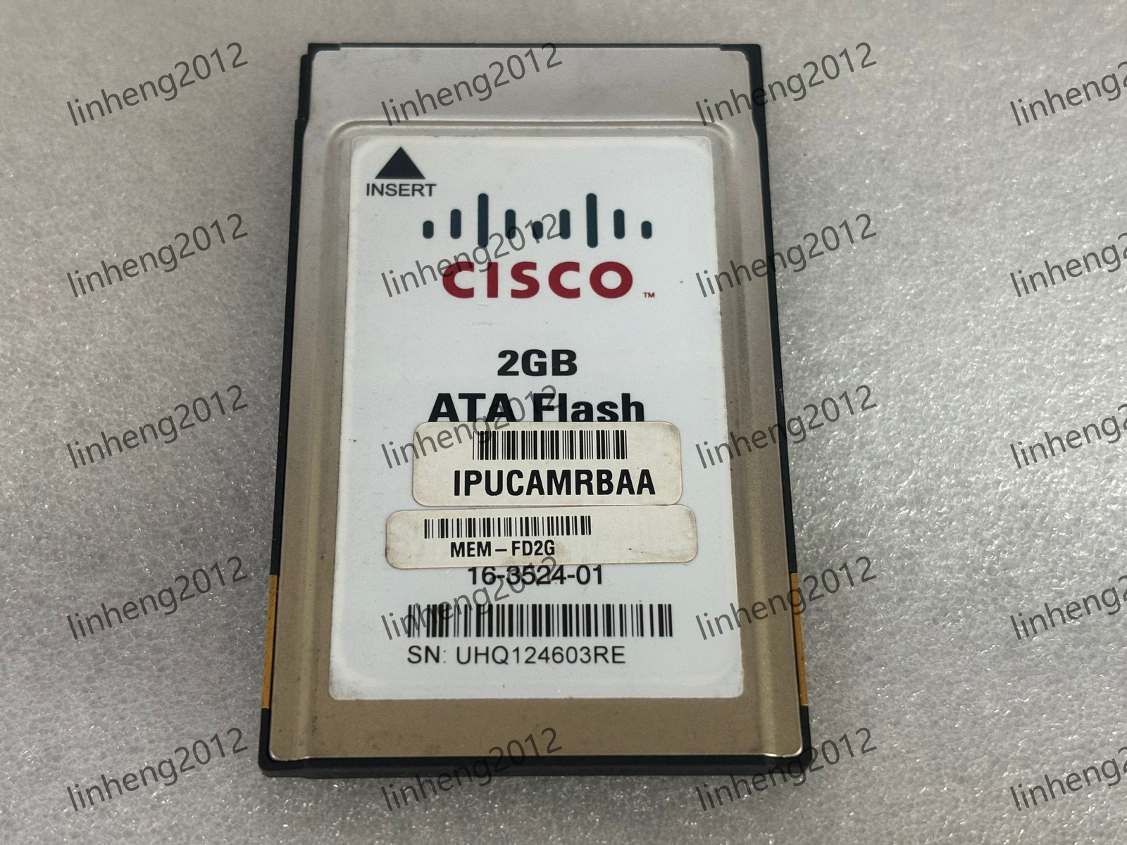 CISCO SYSTEMS 2GB ATA FLASH PC CARD  16-3524-01