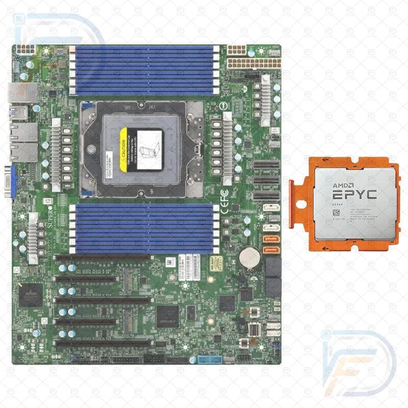 Supermicro H13SSL-N SP5 Server Motherboard +AMD EPYC 9D25 QS 126-Core DDR5 Combo