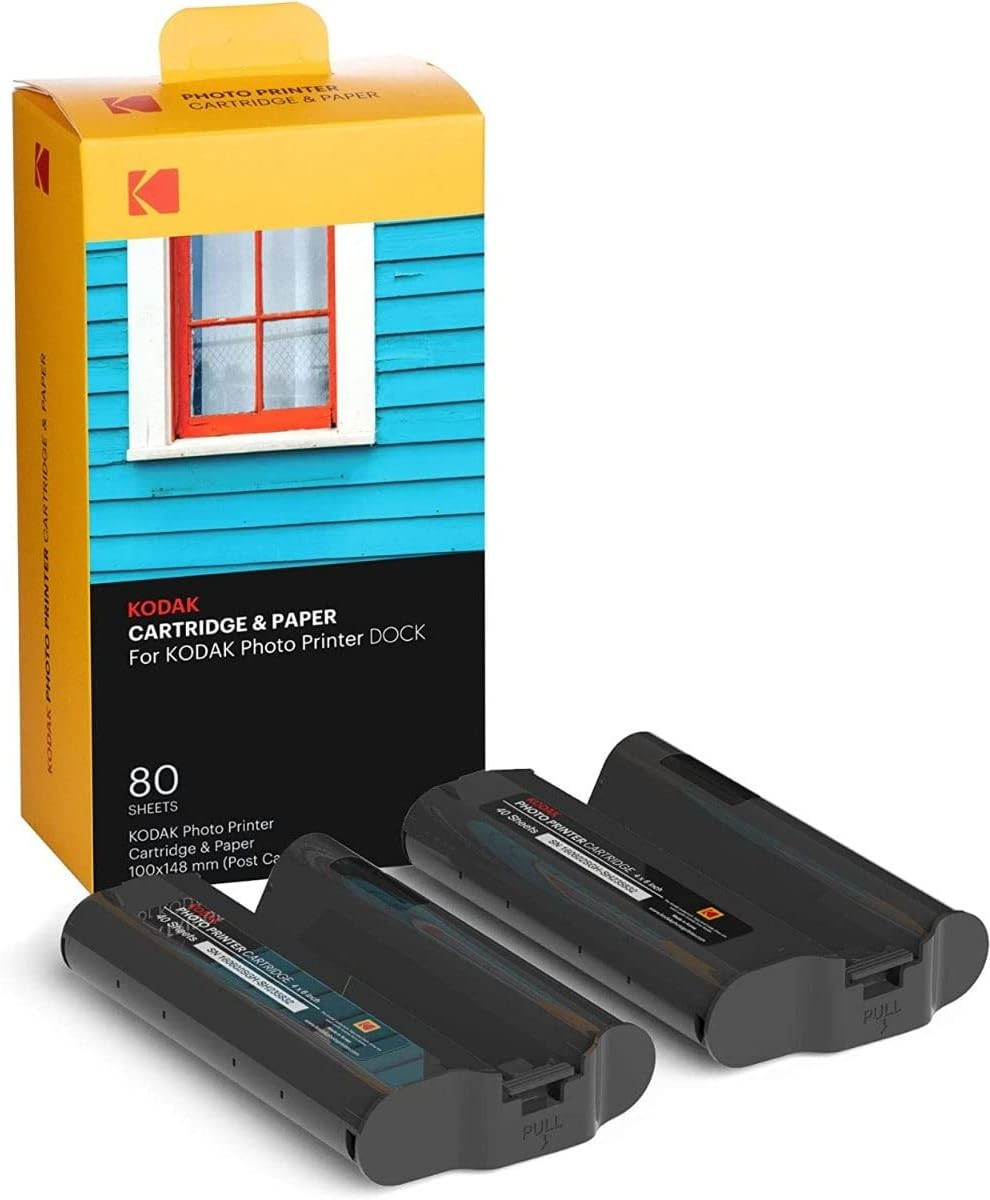 Dock plus & Photo Printer Cartridge PHC-80 – 80 Pack
