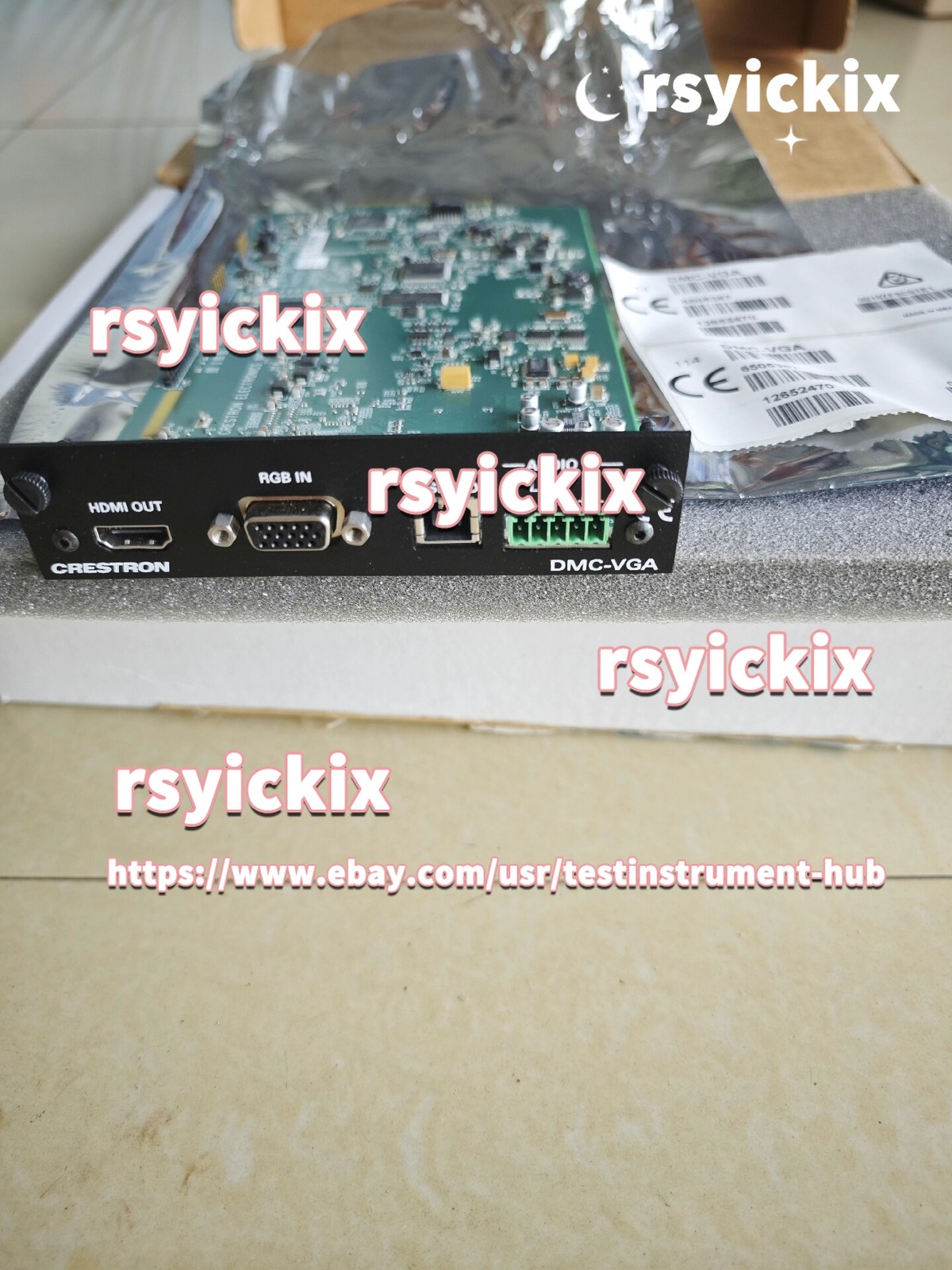 1PCS NEW Crestron DMC-VGA Central control board Fast Shipping Via DHL/FedEX