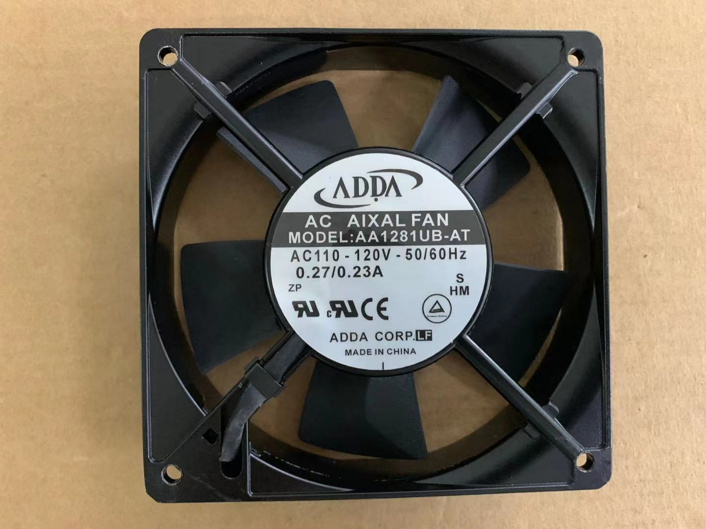 1pcs For ADDA AC AIXAL FAN AA1281UB-AT AC110 120V 50/60Hz 0.27/0.23A
