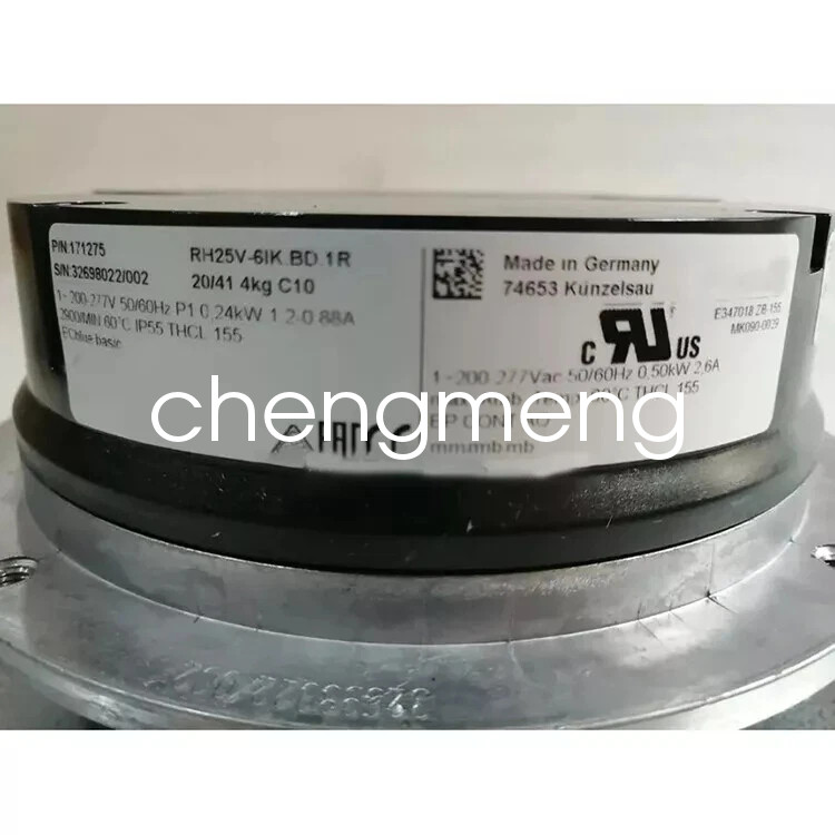 1PCS ZIEHL-ABEGG RH25V-6IK.BD.1R Axial-Flow Fan new  via FedEx or DHL