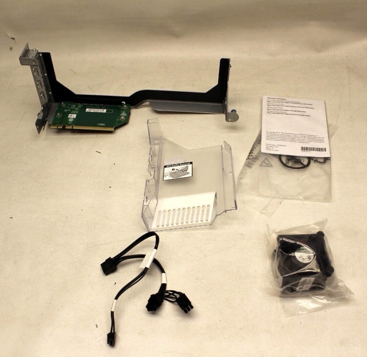 765518-B21 HP DL80 Gen9 GPU Enablement Kit 792119-001 Open Box Complete Kit