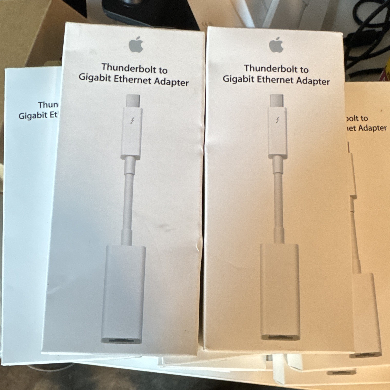 (Lot Of 35) NEW Apple Thunderbolt To Gb Ethernet Adapter Model A 1433 ￼