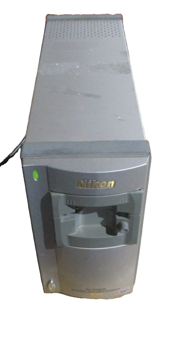 Nikon Super Coolscan 5000 ED LS-5000 Film Scanner w/Power Cord