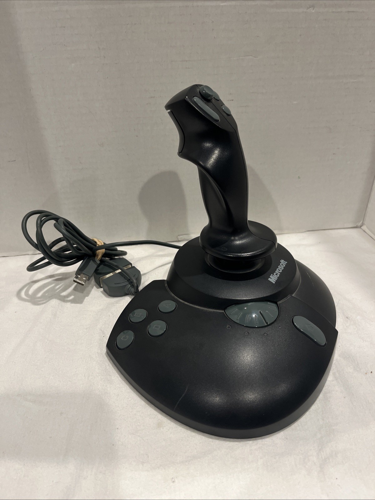 Retro Gaming Microsoft SideWinder 3D Pro Plus Computer Joystick