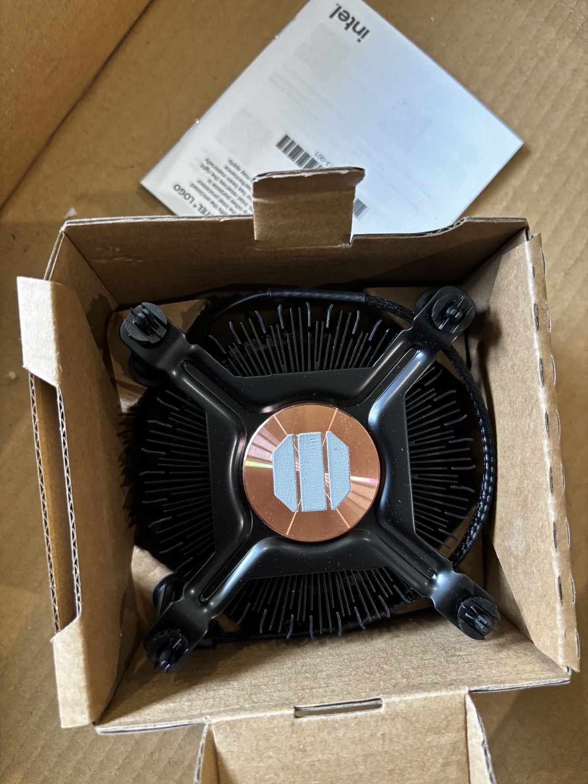 Original Intel Laminar RM1 CPU Cooler M23901-001 LGA1700 Heatsink NEW