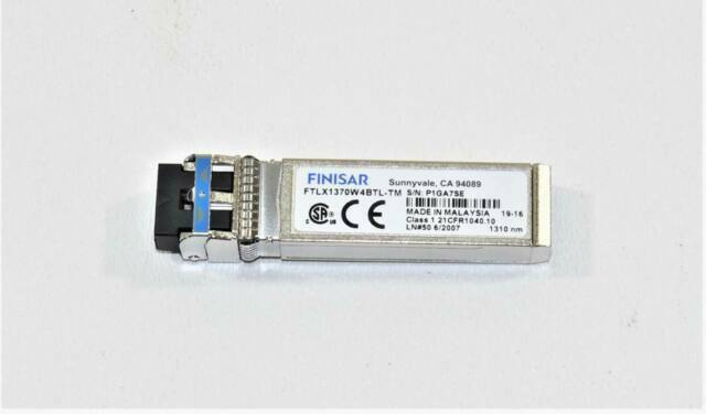 Finisar FTLX1370W4BTL-TM 10G SFP 1310nm Transceiver Module