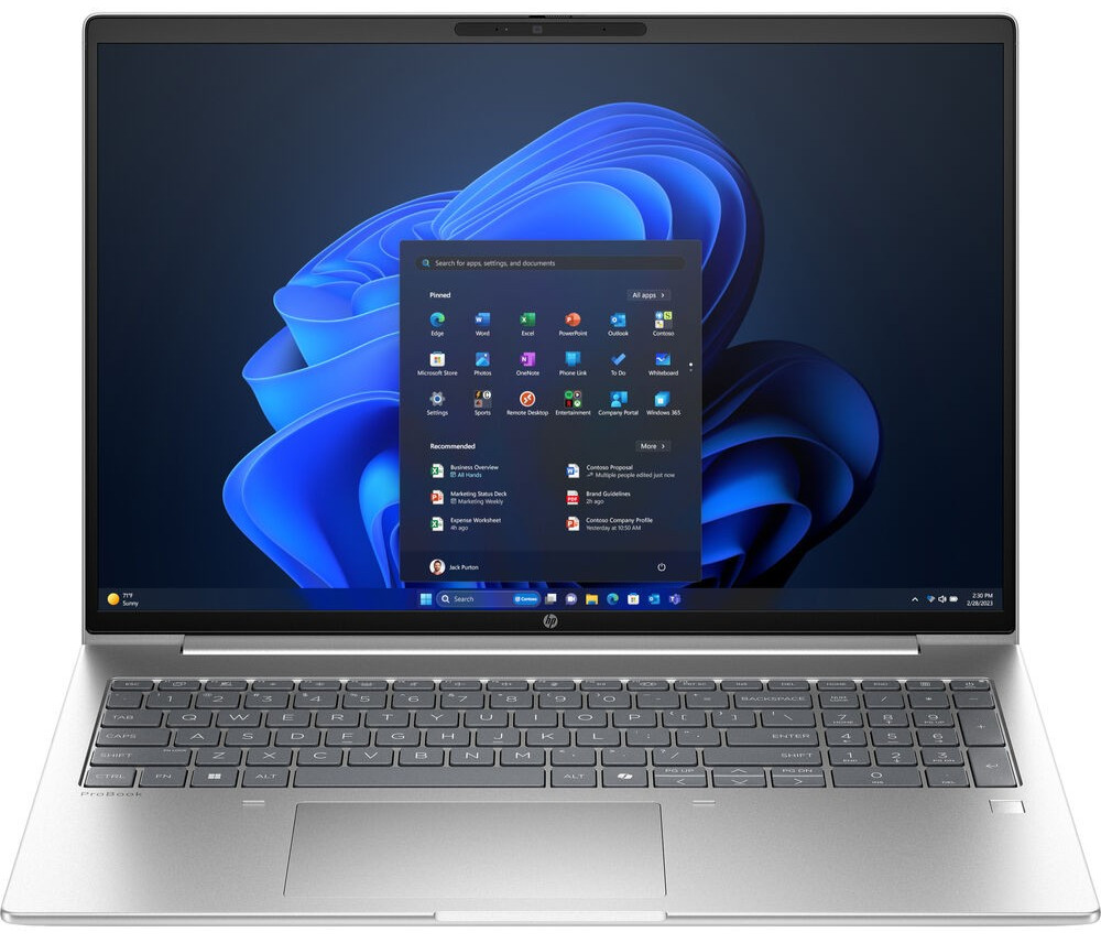 New HP ProBook 4 G1 16" WUXGA AMD Ryzen 5 230 16GB 512GB Cam FPReader Win 11 Pro