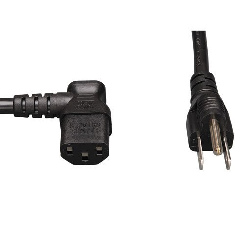 Tripplite P00600613LA Power Cord 72in NEMA 5-15P IEC C13 Black