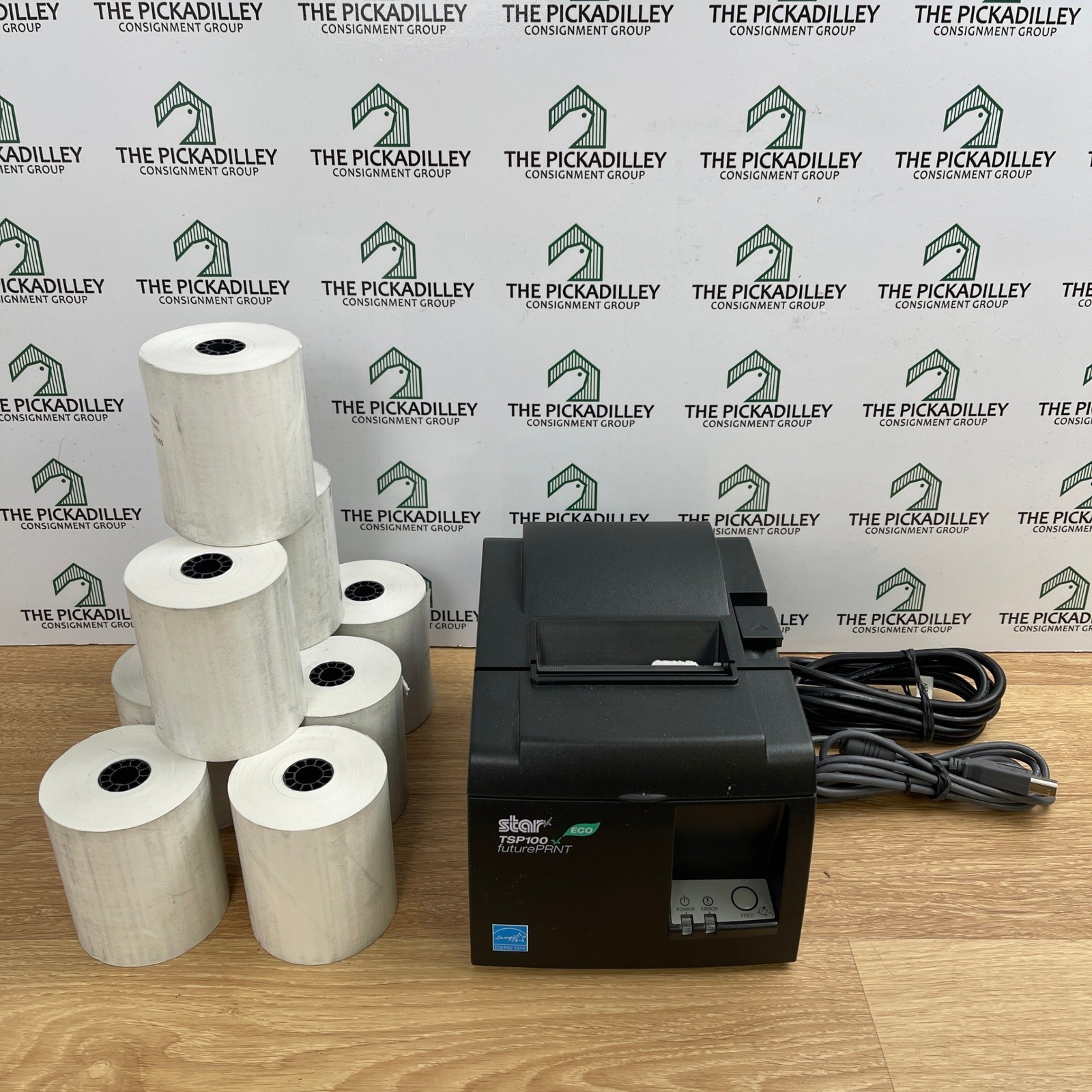 Star Micronics TSP100II ECO Thermal Receipt Printer TSP143IIU Black For Parts