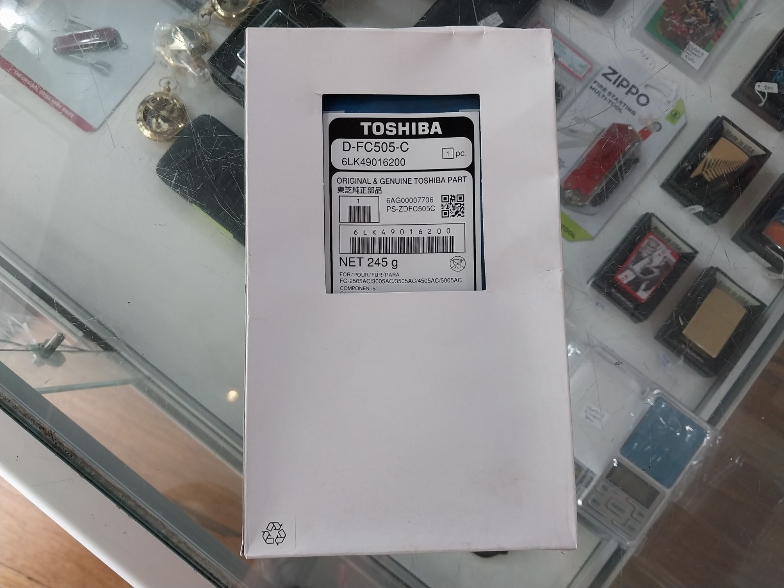 Genuine Toshiba 6LK49016200 (D-FC505-C) CYAN Developer