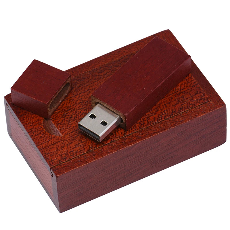 New Wooden Usb Flash Drive 64GB Memory Stick 32GB Pen Drive 8GB Free Custom Logo