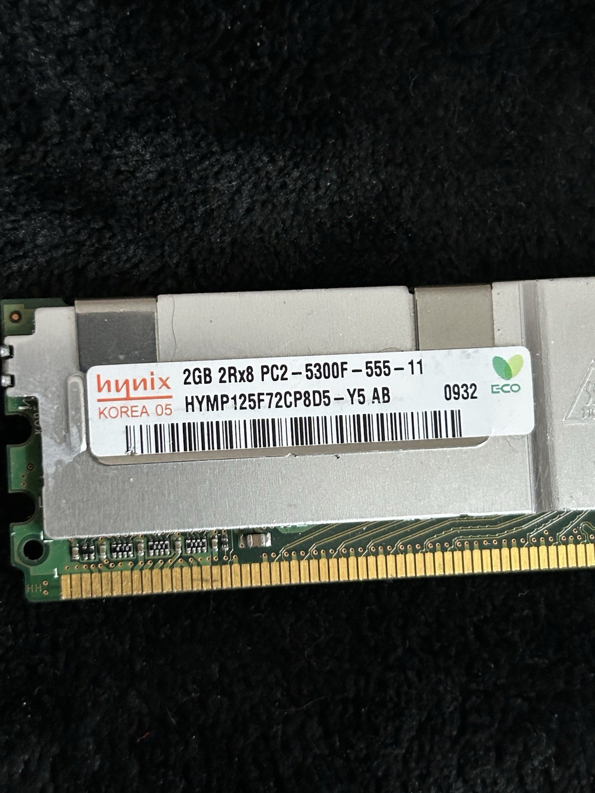 Hynix 2GB DDR2 FB-DIMM PC2-5300F ECC Memory HYMP125F72CP8D5-Y5 AB